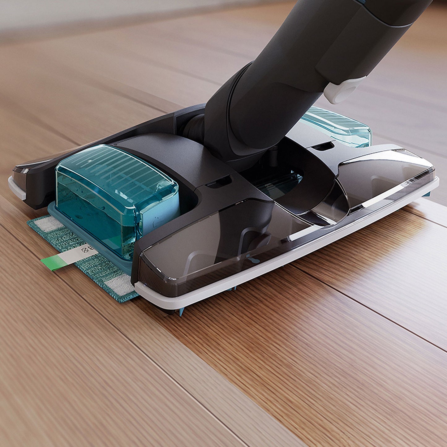PHILIPS XC8057/01 Akku-Staubsauger mit Kantenreinigung und Wischfunktion